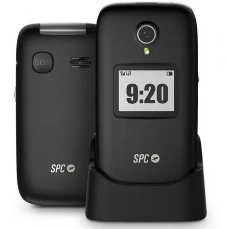 SPC Teléfono Móvil Polaris para Personas Mayores 4G Negro